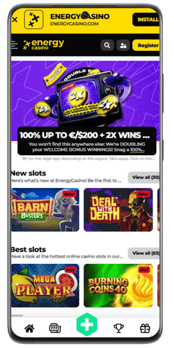 Energy Casino official website